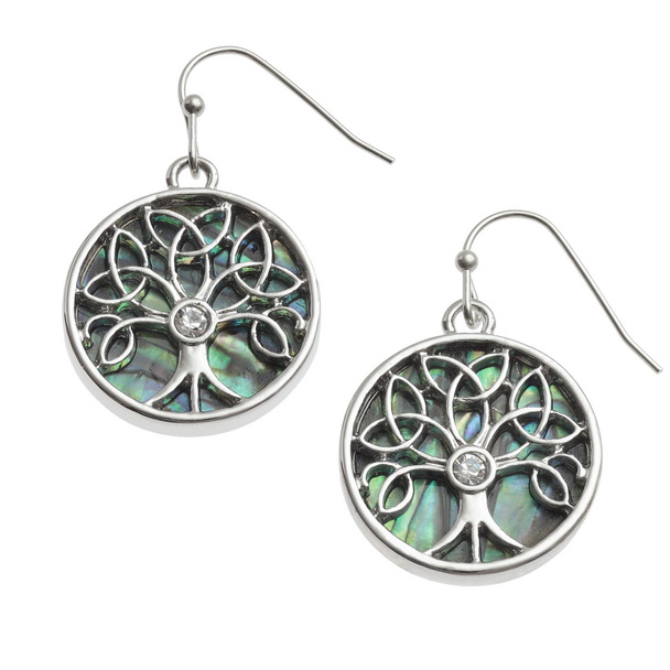Celtic tree of life earrings
