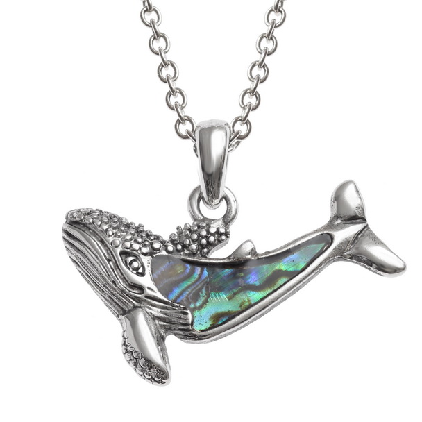 Humpback whale necklace