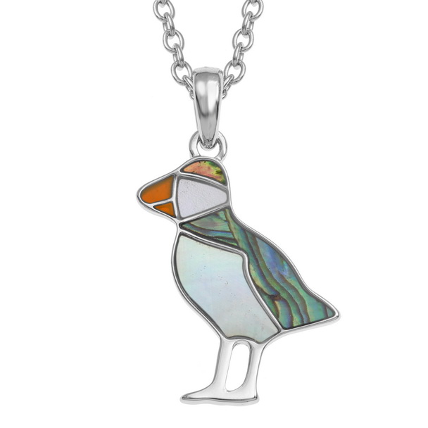 Puffin necklace
