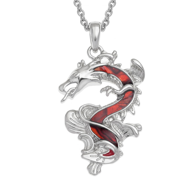 Chinese dragon necklace