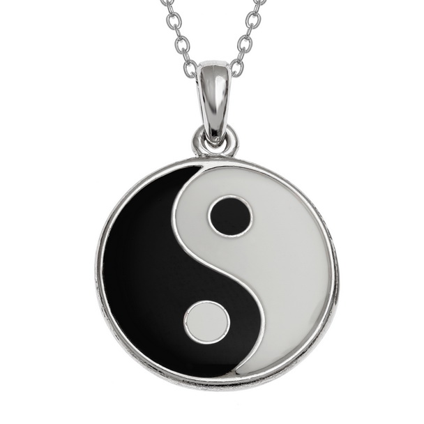 Yin yang necklace