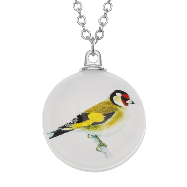Goldfinch necklace
