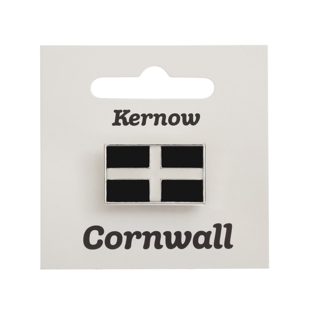 Cornwall flag pin badge