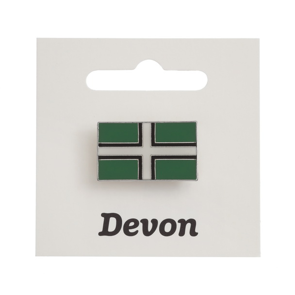 Devon flag pin badge