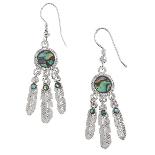 Dream catcher earrings