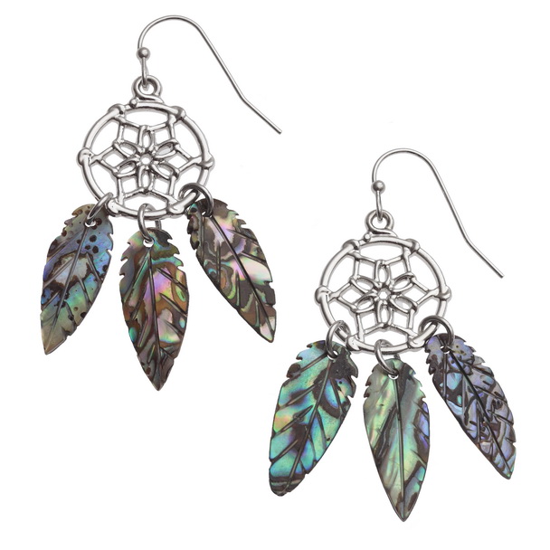 Dream catcher earrings