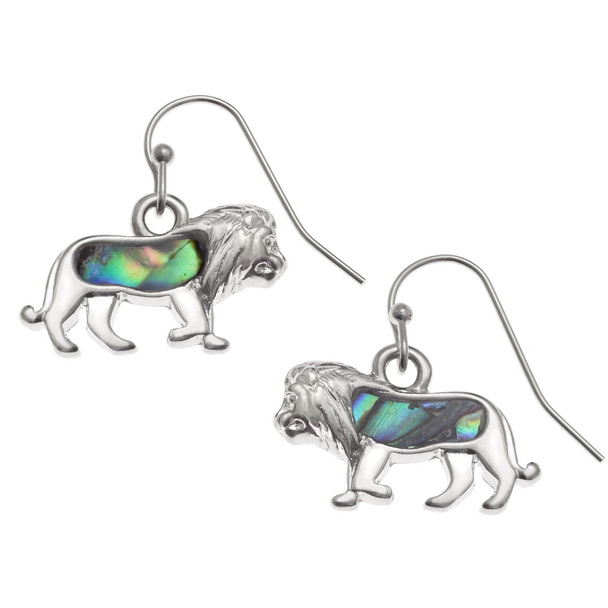 Lion earrings