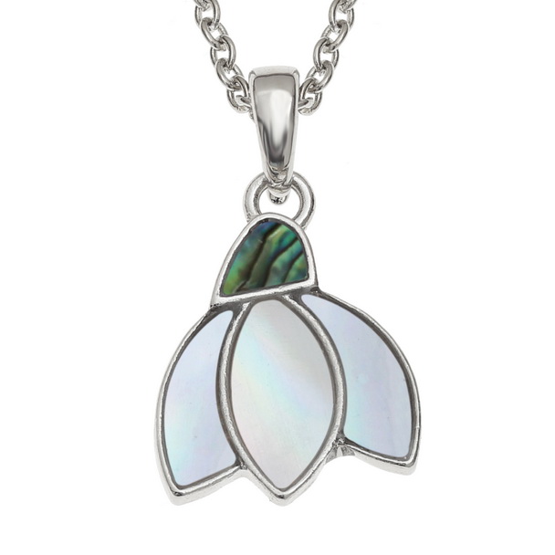 Snowdrop necklace