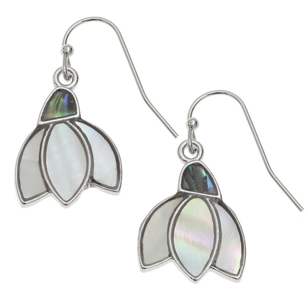 Snowdrop earrings