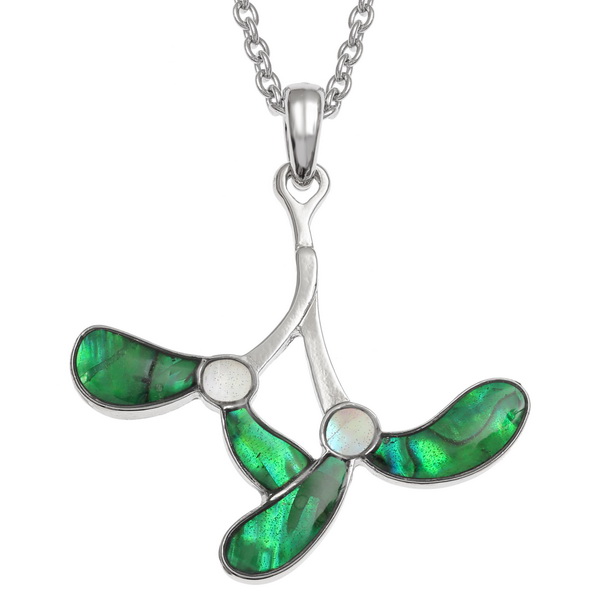 Mistletoe necklace