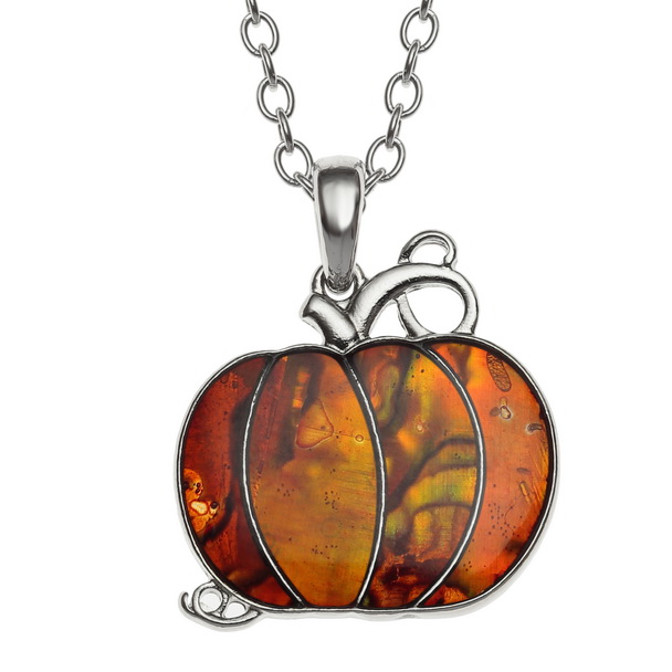 Pumpkin necklace