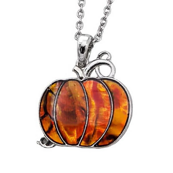 Pumpkin necklace