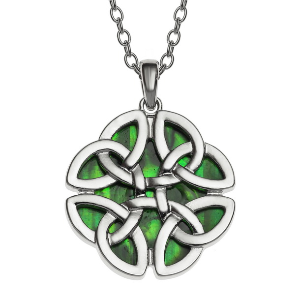 Celtic knot necklace