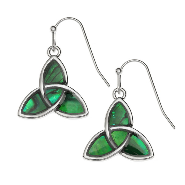 Celtic knot earrings