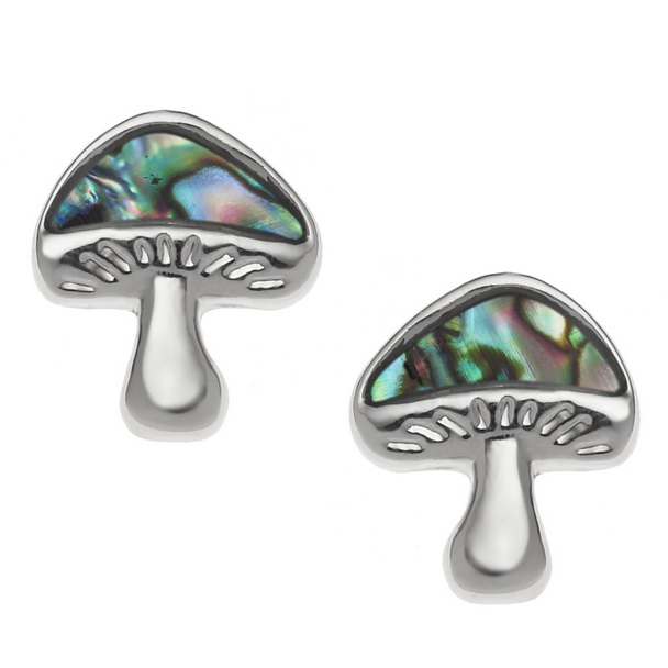 Mushroom earrings