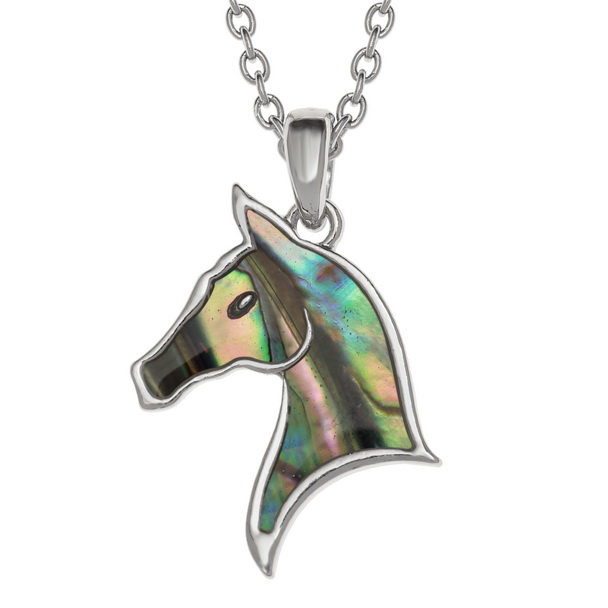 Horse head necklace