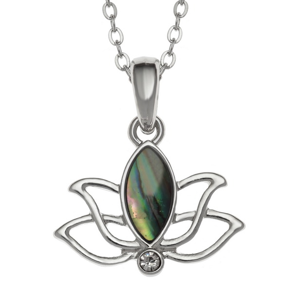 Lotus flower necklace