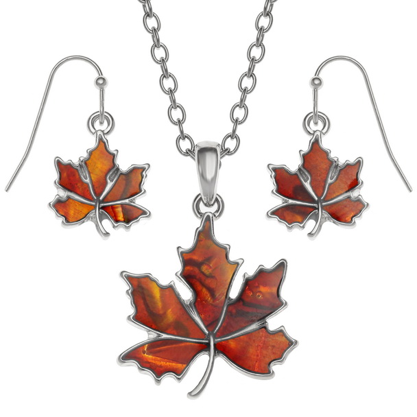 Autumn leaf set