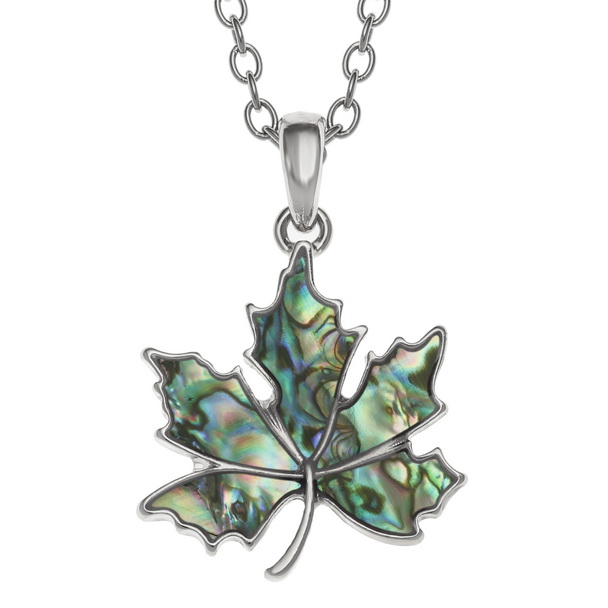 Summer leaf necklace