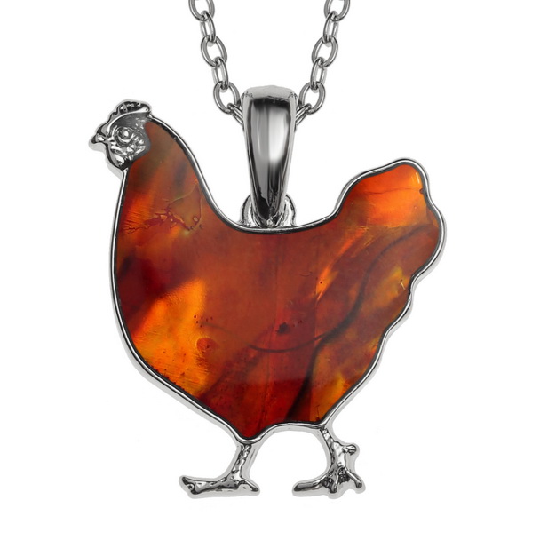 Hen necklace