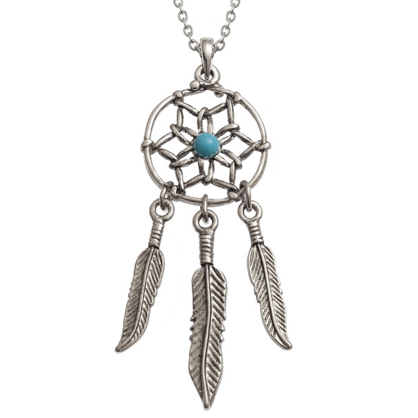 Dream catcher necklace