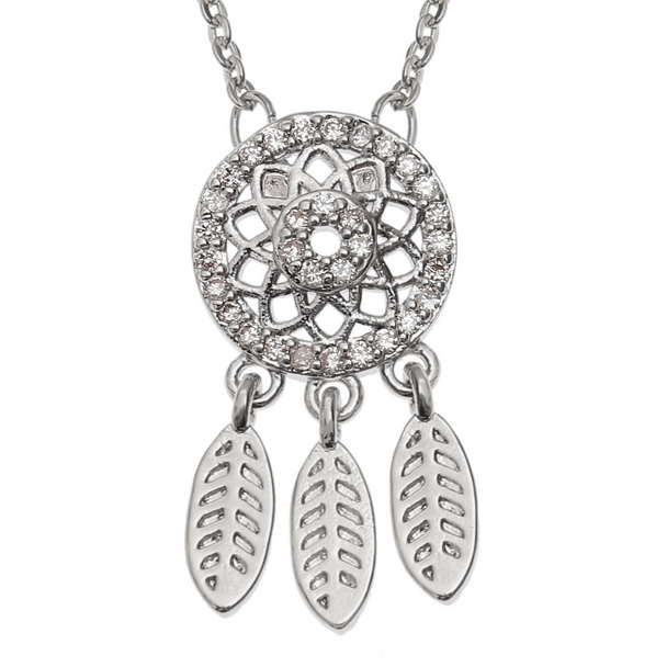 Dream catcher necklace