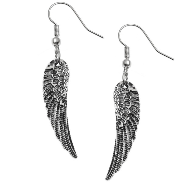 Angel wing earrings